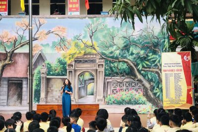 HỌC SINH TRƯỜNG TH PHẠM HỒNG THÁI HÀO HỨNG THAM GIA BUỔI TUYÊN TRUYỀN NGOẠI KHÓA ĐẦY Ý NGHĨA