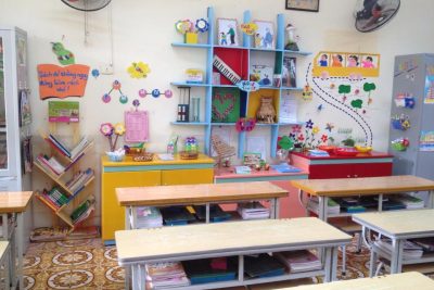 Không gian lớp học theo mô hình lớp học kiểu mới