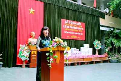 Diễn văn Lễ Tổng kết năm học 2013-2014 và Lễ ra trường học sinh lớp 5