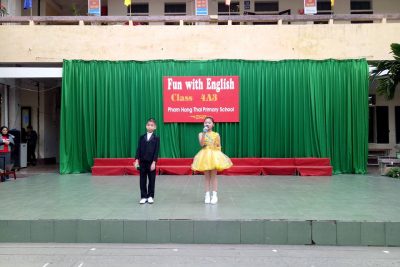 Giao lưu Fun with English lớp 4A3