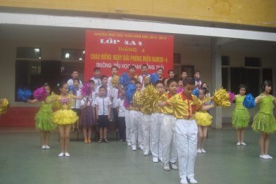 Chuyên mục văn nghệ của lớp 4A4 “Chào mừng ngày giải phóng miền Nam 30-4”