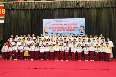TH PHẠM HỒNG THÁI TUYÊN DƯƠNG PHÁT THƯỞNG HỌC SINH ĐẠT GIẢI CÁC KỲ THI OLYMPIC TOÁN – TIẾNG ANH QUỐC TẾ SEAMO – HKIMO – TIMO – ASMO NĂM 2020