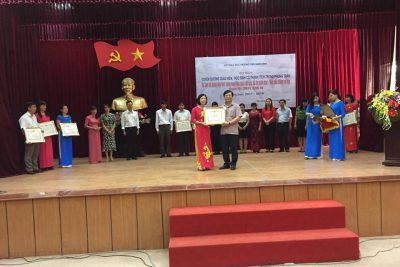 Hội nghị Tuyên dương giáo viên và học sinh có thành tích năm học 2017-2018
