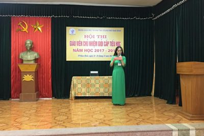 Hội thi Giáo viên Chủ nhiệm giỏi cấp Thành