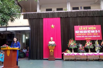 Lễ kỉ niệm ngày Nhà giáo Việt Nam 20-11-2015