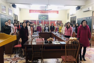 Hội nghị điển hình tiên tiến – Trường TH Phạm Hồng Thái tổng kết, đánh giá phong trào thi đua yêu nước giai đoạn 2015 – 2019, thông qua phương hướng, nhiệm vụ công tác thi đua khen thưởng giai đoạn 2020 – 2025
