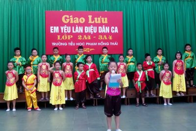 Em yêu làn điệu dân ca (Lớp 2A4, 3A4)