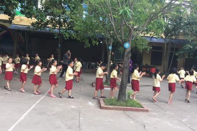 Tiết dạy tích hợp Mĩ thuật-Âm nhạc-Thể dục