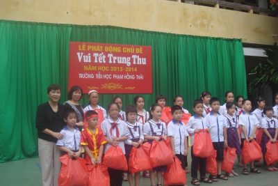 Lễ phát động Chủ đề và Vui Tết Trung Thu Năm học 2013 – 2014