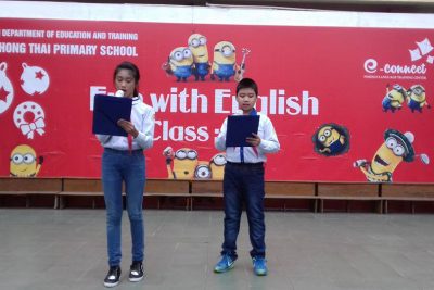Giao lưu Fun with English (lớp 4A4)