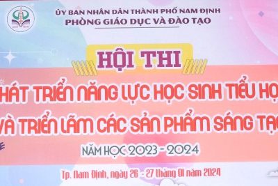 HỌC SINH TRƯỜNG TH PHẠM HỒNG THÁI TỰ TIN KHẲNG ĐỊNH NĂNG LỰC TOÀN DIỆN Ở HỘI THI PHÁT TRIỂN NĂNG LỰC HỌC SINH TIỂU HỌC VÀ TRIỂN LÃM CÁC SẢN PHẨM SÁNG TẠO NĂM HỌC 2023 – 2024