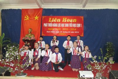 Liên hoan Phát triển năng lực học sinh tiểu học Cụm I năm học 2013 – 2014