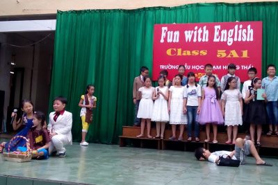 Giao lưu Fun with English (lớp 5A1)
