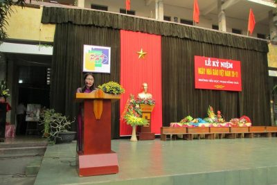 Lễ Kỉ niệm ngày Nhà giáo Việt Nam 20-11-2014