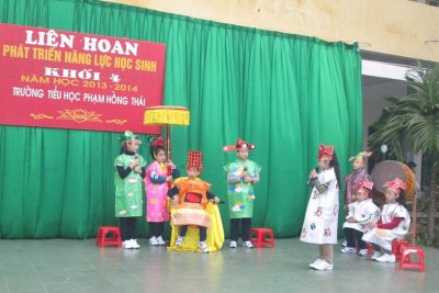 Liên hoan phát triển năng lực học sinh khối 4 năm học 2013 – 2014