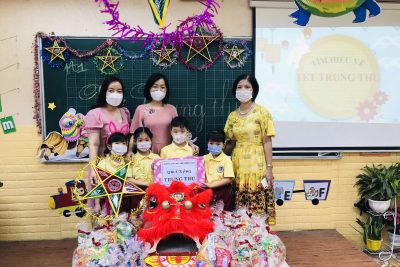 HỌC SINH TIỂU HỌC PHẠM HỒNG THÁI VUI TẾT TRUNG THU 2021 TRONG AN TOÀN – ẤM ÁP YÊU THƯƠNG