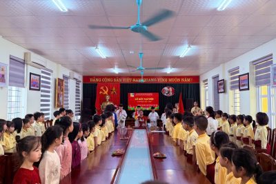 LỄ KẾT NẠP ĐỘI VIÊN NĂM HỌC 2025-2026 – GHI NHẬN NỖ LỰC PHẤN ĐẤU CỦA CÁC SAO NHI ĐỒNG TRƯỜNG TH PHẠM HỒNG THÁI