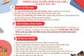 THÔNG BÁO TUYỂN SINH LỚP 1 NĂM HỌC 2026 – 2027 TRƯỜNG TIỂU HỌC PHẠM HỒNG THÁI – NƠI CHẮP CÁNH NHỮNG ƯỚC MƠ VÀ SỰ SÁNG TẠO